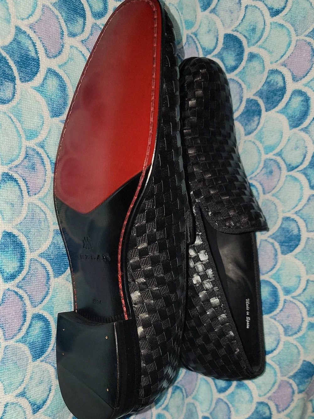 Mezlan Caba Loafers Black Men's Size 8M